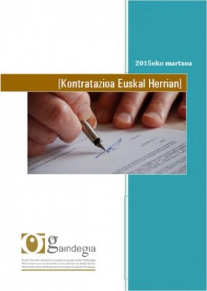 Kontratazioak Euskal Herrian