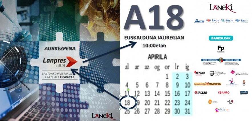 Lanpres Gidaren aurkezpena