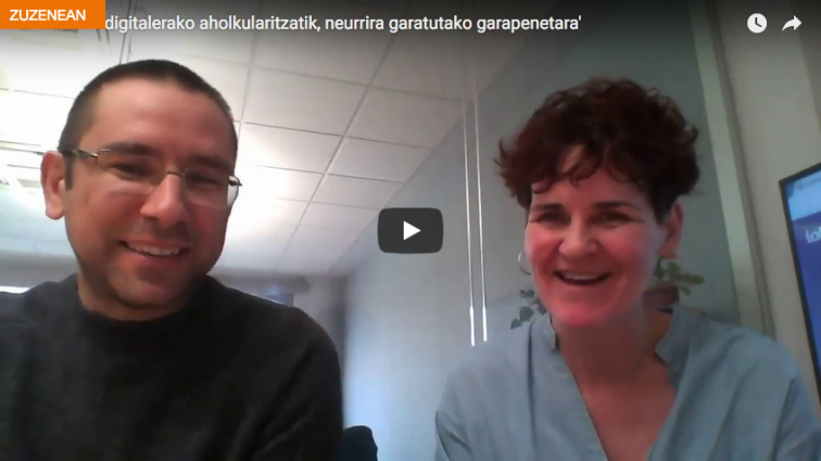Webgune iraunkorrak neurrira eta euskaraz