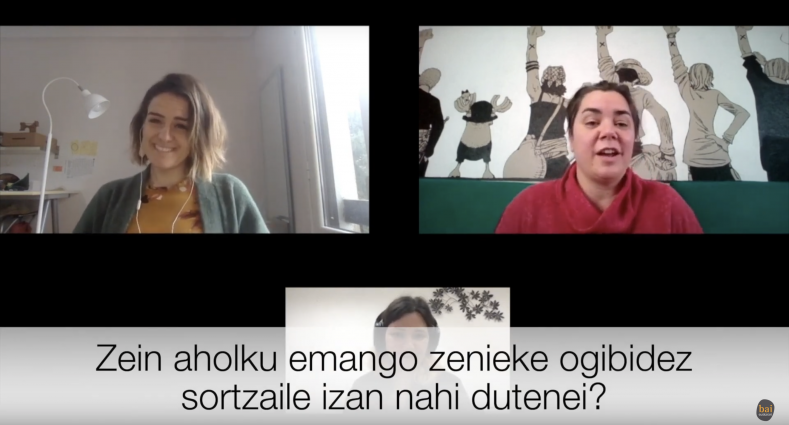 "Ekin eta zure burua ezagutzera eman"