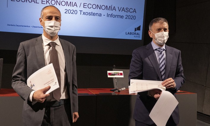 Laboral Kutxak dioenez, Hego Euskal Herriko BPGa 2022an itzuliko da pandemia aurrekora